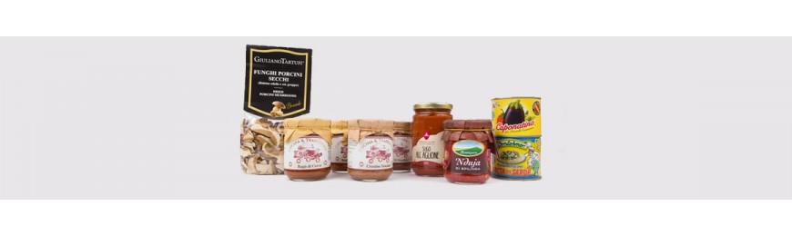 ON LINE SALE - ITALIAN SAUCES AND CONDIMENTS